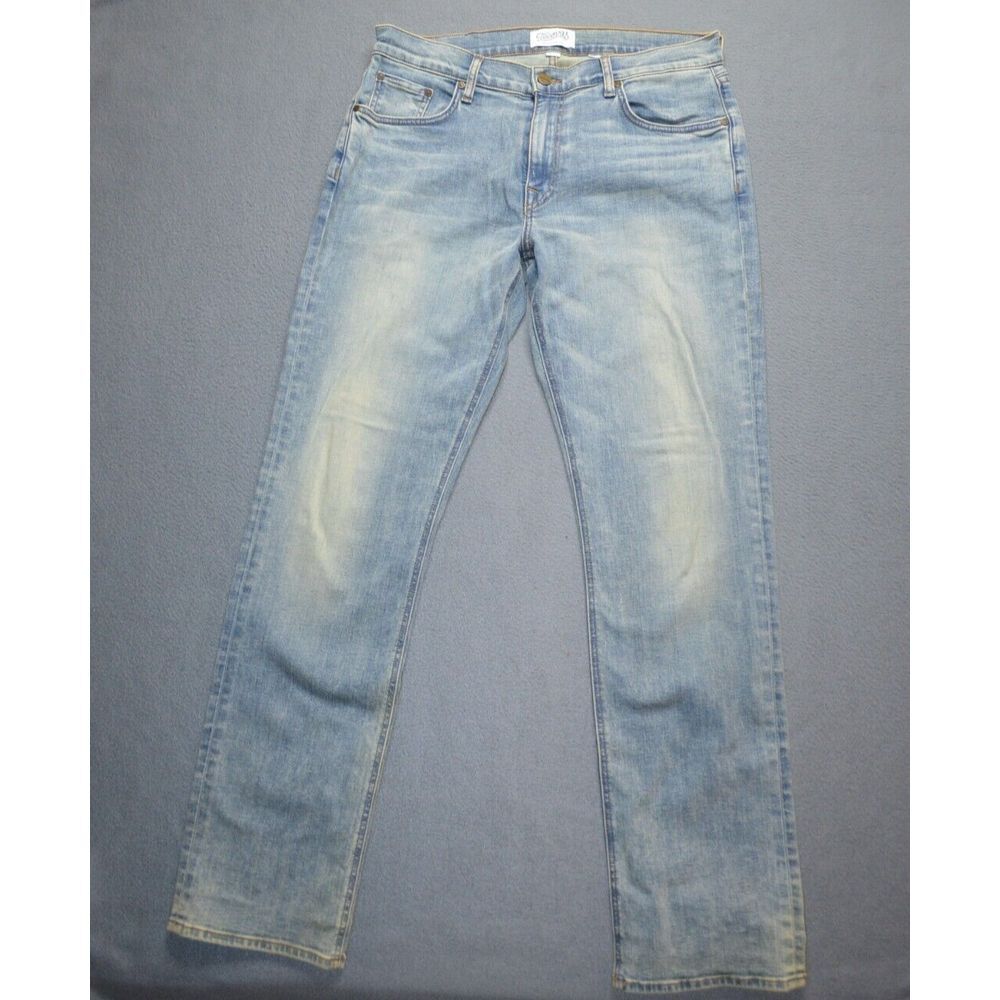 Tecovas Light Blue Slim Straight Jeans